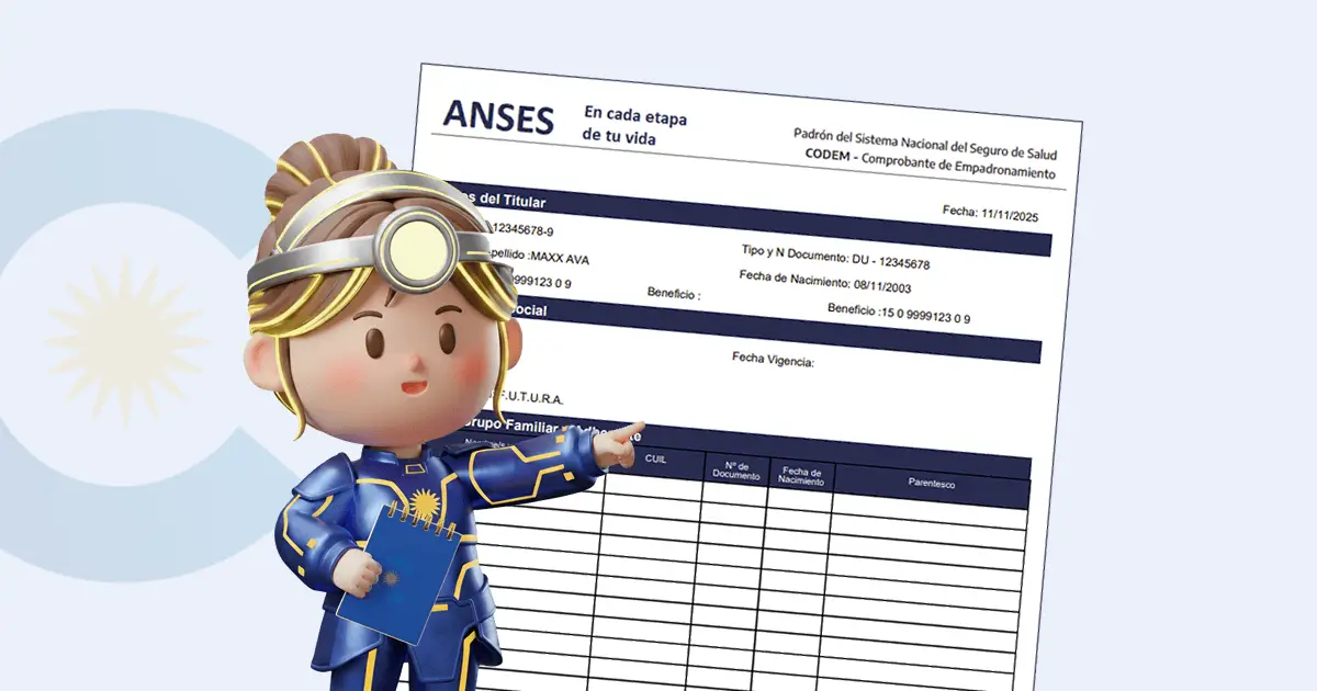 Constancia de CUIL de ANSES