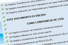 CERTIFICACION NEGATIVA